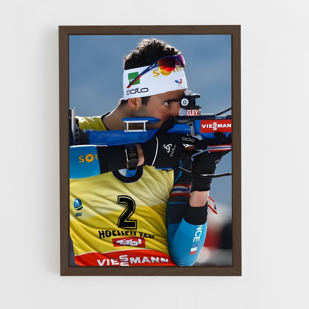 Poster Tireur d'Élite – affiche Biathlon (vue 5)